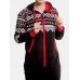 Mens Christmas Printing Fashion Pajama Set Casual Jumpsuit Loungewear