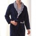 Men Thick Warm Robes Bathrobe Comfort Autumn Winter Pajamas Home Sleepwear